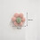 Crochet Puff Flower Appliques Iron-on 16 pcs 7