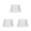 3 Count Paving Slabs Ready Mixed Cement DIY Walk Maker White 8