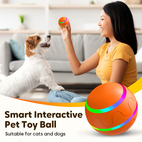 Vibrating Dog Ball Interactive Bouncing Toy 1 Pack 1