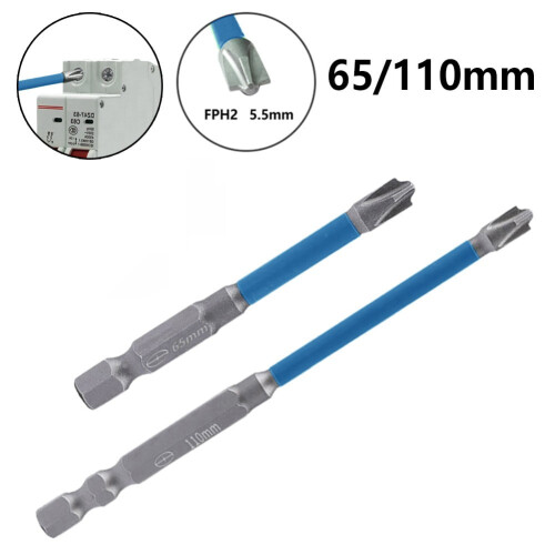Σετ ηλεκτρικών κατσαβιδιών με βίδα 65 110 150 mm ισχυρό μαγνητικό τρυπάνι χειρός με 1