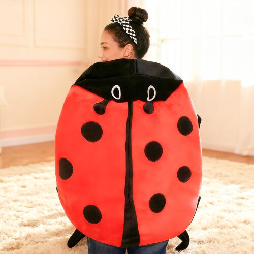 Ladybug Wearable Plush Pillow Large Size 2