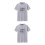 2Pièces T-Shirt Été Courtes Lettre Imprimée 5