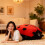 Ladybug Wearable Plush Pillow Large Size 5