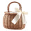 ULTNICE Boho Beach Bag Hand Basket Wicker Rectangular 1Set 2