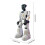 Interactive Robot Toys, Intelligent Voice Control Remote Programming Robot, Gesture Sensing Multi-Mode Educational Companion for Home Play 3