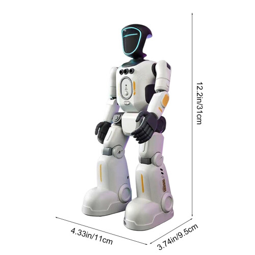 Interactive Robot Toys, Intelligent Voice Control Remote Programming Robot, Gesture Sensing Multi-Mode Educational Companion for Home Play 2
