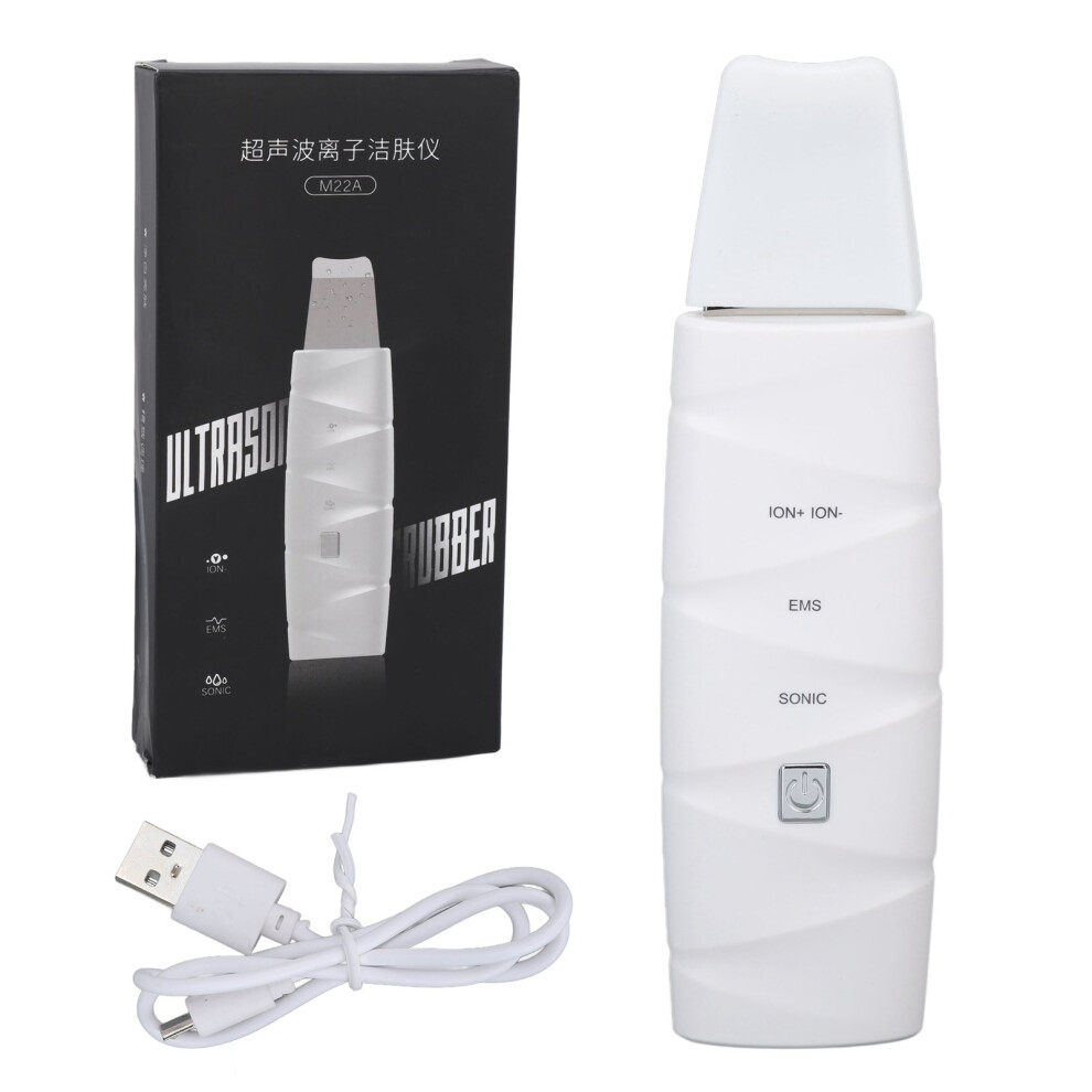 Deep Pore Cleansing Facial Machine, Radiant Skin Multi-functional Skincare Tool with Gentle Exfoliation and Iontophoresis for Enhanced Absorption