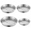 Stainless Steel Round Baking Pan With Cooling Rack For Roasting And Baking 7