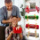 Julpengarpåse Festlig godisdesign 10-pack 2