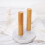 2Pièces Tubes Bouchon Motif Bambou Élégant 11