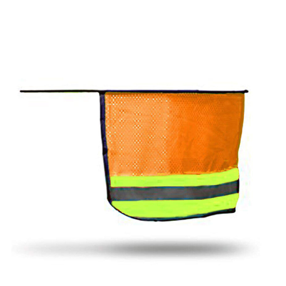 2Pcs Hard Hat Sun Shield Full Brim Mesh Neck Sunshade Helmet Cover, One Size 5011390969445