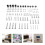 20Pièces Bracelets Silicone Vert Décoration Graduation 2025 10