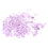 6000Pièces Confettis Rose Table Forme Pentagramme Séquins Pour 2
