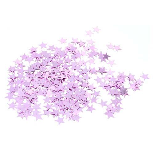 6000Pièces Confettis Rose Table Forme Pentagramme Séquins Pour 1