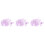 6000Pièces Confettis Rose Table Forme Pentagramme Séquins Pour 4