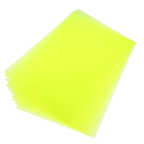 20Pcs Lightweight PVC Gel Light Filter Sheets with High Transparency 2