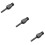 3Pièces Adaptateur Mandrin Percussion Conversion Métal Durable 9