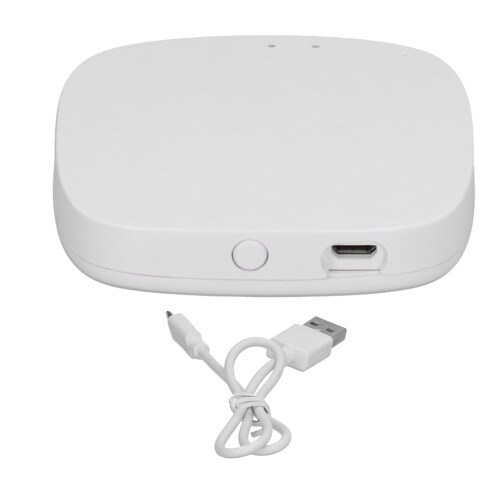 Smart WiFi Zigbee Gateway Hub Voice Command Enabled Remote Access Smart Devices Integrated Smart Home System With Tuya APP Compatibility And Google 1
