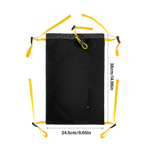 Versatiles Backpack Extension Attachments With Elastic Waterproofed Adjustable Mount For Outdoor Organization 2