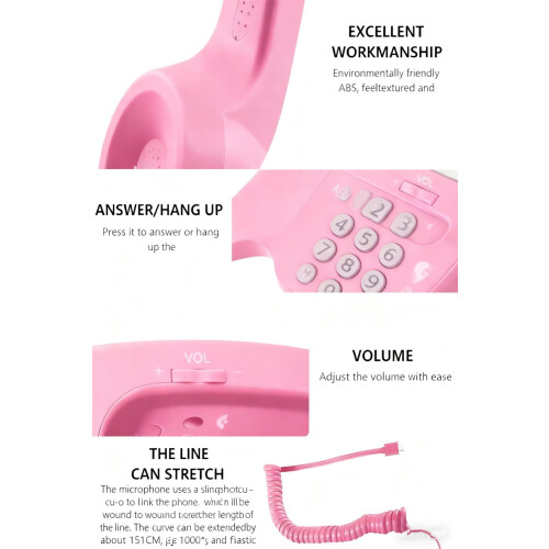 Retro Handset for iPhone with Type-C HD Calling 1