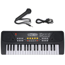 Musical Development Toy for Children, 37Key Portable Piano with Voice Recording Function, Dual Power Supply and Animal Sounds, Sparks Joyful Learning