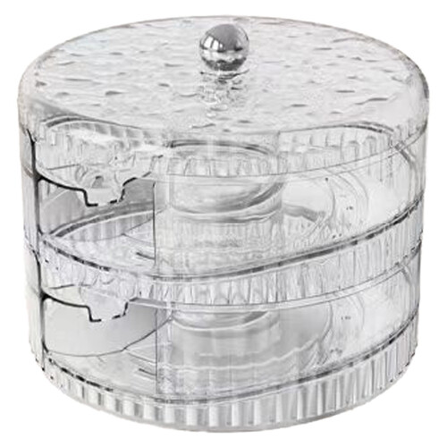 Uioepy Egg Storage Box with Auto-Rolling & Transparent Double-Layer Design | Compatible with Refrigerators | Space-Saving 1