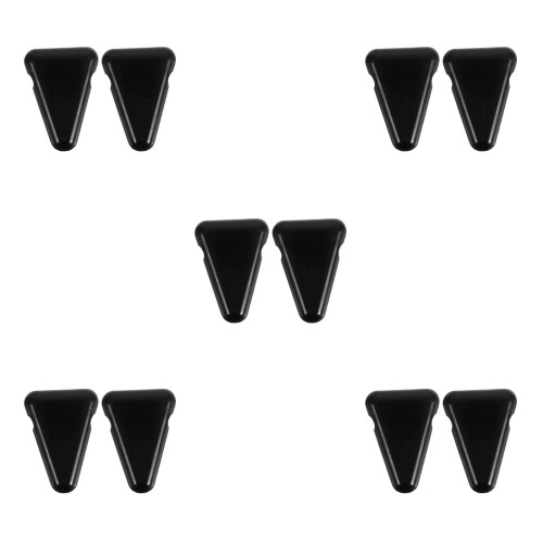 10Pièces Mount Silicone Noir Pour Diapason Support Stable Et Portable 2