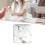 Nail Arm Rest for Elbow Comfortable Microfiber Leather for Home DIY Manicure marble pattern 6