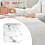 Nail Arm Rest for Elbow Comfortable Microfiber Leather for Home DIY Manicure marble pattern 7