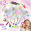 Lollipop Valentine Kit 24-Pack Rainbow Stationery Set 7