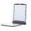 LED Compact Mirror Double-sided Folding Makeup Mirror Portable Mini Comestic Mirror (Black) 4