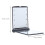 LED Compact Mirror Double-sided Folding Makeup Mirror Portable Mini Comestic Mirror (Black) 5