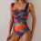 Women's One-Piece Swimsuit with Push-Up and Tummy Control 7