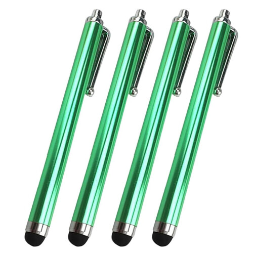4x4pcs Screen High Sensitivity Capacitive Pen Green 2