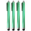 4x4pcs Screen High Sensitivity Capacitive Pen Green 4