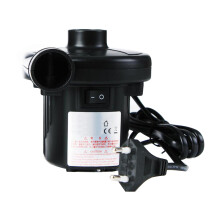 Fast Inflation Air Pump Electric Inflatable Pump With3Nozzles Quick Plug In Pump High Pressure Design Dual Inflatable Motor Multi Use Compact Size