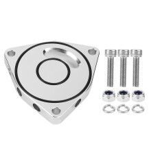 Motoravblåsningsventiladapter for turbosystemer i aluminiumslegering SQV eksosrør passer til Kia Hyundai Civic 1.5T 1.6T 2.0T enkel fjerning holdbar