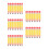 40Pcs Yellow Inflatable Pencil Back to School Classroom Props 4