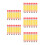 40Pcs Yellow Inflatable Pencil Back to School Classroom Props 5