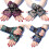 Women's lace fingerless gloves with rose pattern and 2
