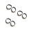 6Pcs Universal Fit Grey Work Boot Toe Guards for Foot Protection 7