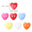 Resin Sewing Buttons Multicolor 100 pcs 8