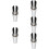 5Pcs Small Garden Buckets Silver Soil Dig Lightweight Portable 11