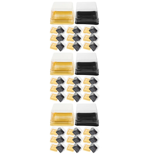 300Pcs Crafted Square Cake Boxes for Cupcakes and Pastries 1