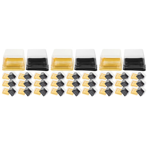 300Pcs Crafted Square Cake Boxes for Cupcakes and Pastries 2