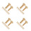 28Pairs Golden Copper Rivets for Handle Replacement DIY Hardware 5