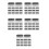 100Pcs Metal Right Angle Drawer Lock Strike Plate for Home Office Use 5