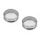 2Pcs Stainless Steel Round Fine Mesh Kitchen Sieve Strainer Silver 8