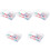 5Sets Lightweight Transparent Mini Games Machine for Kids Fun 4