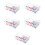 5Sets Lightweight Transparent Mini Games Machine for Kids Fun 8